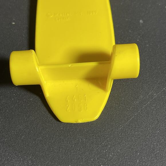 Vintage 1987 Plastic Pizza Hut And Pepsi Toy Skate Board - Picture 7 of 7